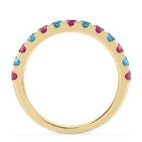 Pave Set Half Eternity Prana Band