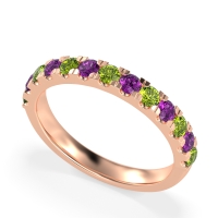 Pave Set Half Eternity Prana Band