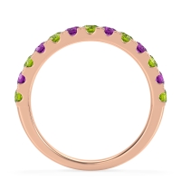 Pave Set Half Eternity Prana Band