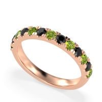 Pave Set Half Eternity Prana Band