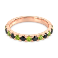 Pave Set Half Eternity Prana Band