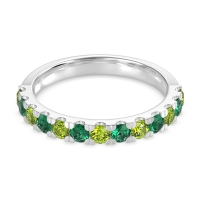 Pave Set Half Eternity Prana Band