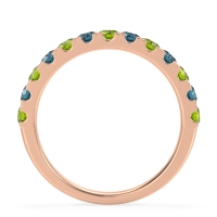 Pave Set Half Eternity Prana Band