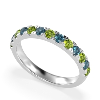 Pave Set Half Eternity Prana Band