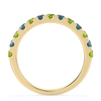 Pave Set Half Eternity Prana Band