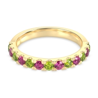 Pave Set Half Eternity Prana Band