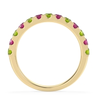 Pave Set Half Eternity Prana Band