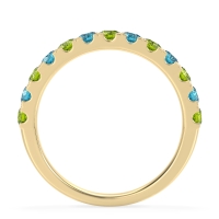 Pave Set Half Eternity Prana Band