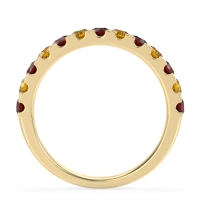 Pave Set Half Eternity Prana Band