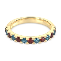 Pave Set Half Eternity Prana Band