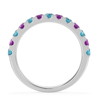 Pave Set Half Eternity Prana Band