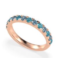 Pave Set Half Eternity Prana Band