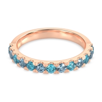 Pave Set Half Eternity Prana Band