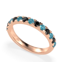 Pave Set Half Eternity Prana Band