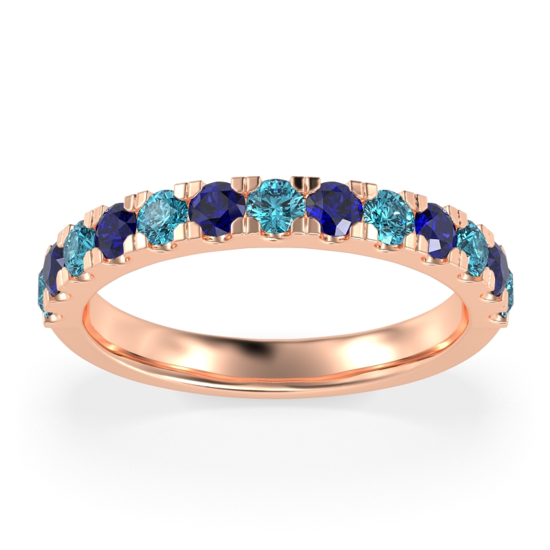 Pave Set Half Eternity Prana Band