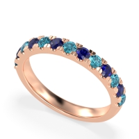 Pave Set Half Eternity Prana Band