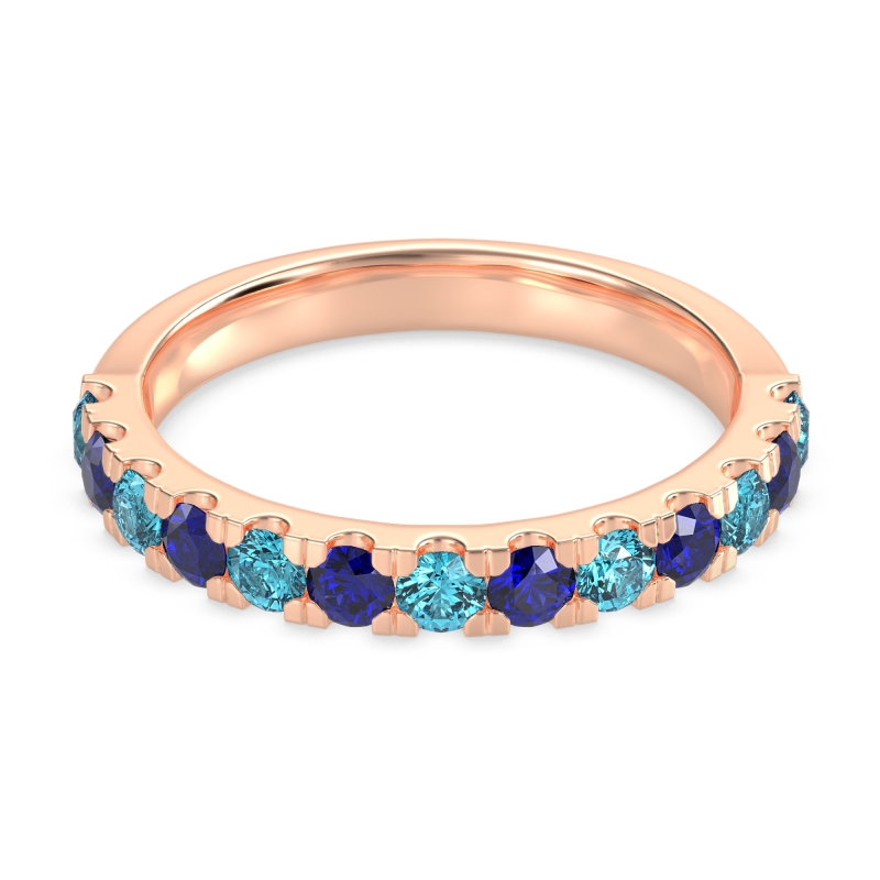 Pave Set Half Eternity Prana Band