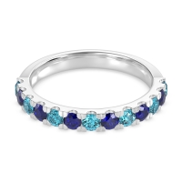 Pave Set Half Eternity Prana Band