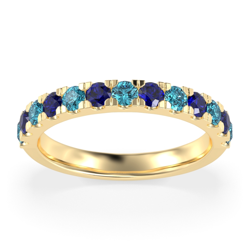 Pave Set Half Eternity Prana Band