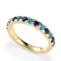 Pave Set Half Eternity Prana Band