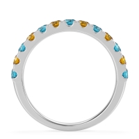 Pave Set Half Eternity Prana Band