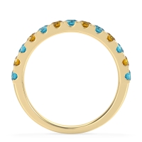 Pave Set Half Eternity Prana Band