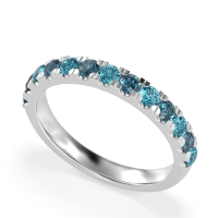 Pave Set Half Eternity Prana Band