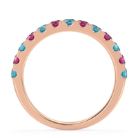 Pave Set Half Eternity Prana Band