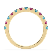 Pave Set Half Eternity Prana Band