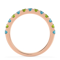 Pave Set Half Eternity Prana Band