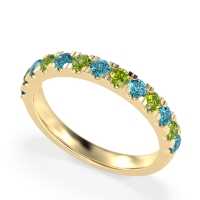 Pave Set Half Eternity Prana Band