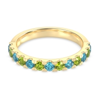 Pave Set Half Eternity Prana Band