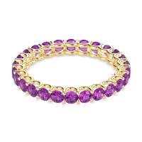 U Prong Round Eternity Anvis Band