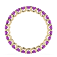 U Prong Round Eternity Anvis Band