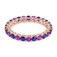 U Prong Round Eternity Anvis Band