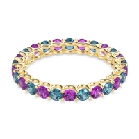 U Prong Round Eternity Anvis Band