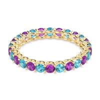 U Prong Round Eternity Anvis Band