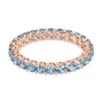 U Prong Round Eternity Anvis Band