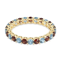 U Prong Round Eternity Anvis Band