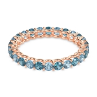 U Prong Round Eternity Anvis Band