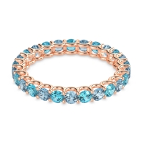U Prong Round Eternity Anvis Band