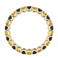 U Prong Round Eternity Anvis Band
