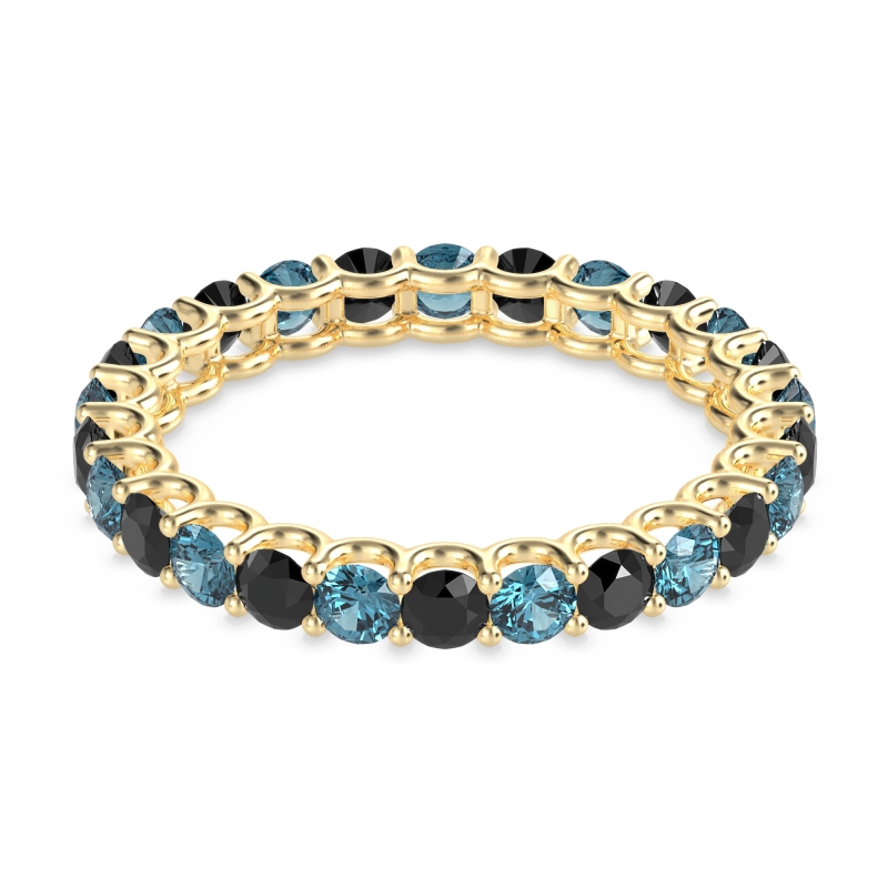 U Prong Round Eternity Anvis Band