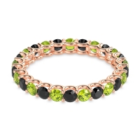 U Prong Round Eternity Anvis Band