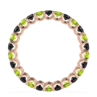 U Prong Round Eternity Anvis Band