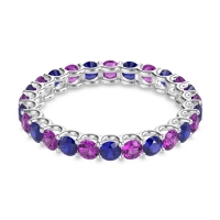 U Prong Round Eternity Anvis Band
