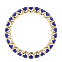 U Prong Round Eternity Anvis Band