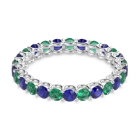 U Prong Round Eternity Anvis Band