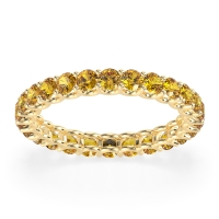 U Prong Round Eternity Anvis Band