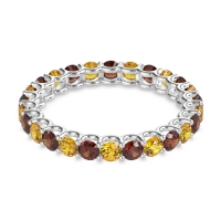 U Prong Round Eternity Anvis Band